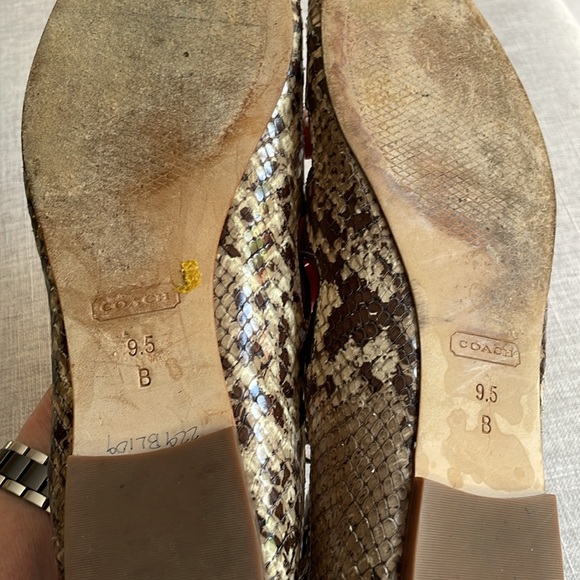 COACH vintage gladiator style python sandal size 9.5 - Picture 11 of 16